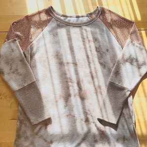 Womens long sleeve top